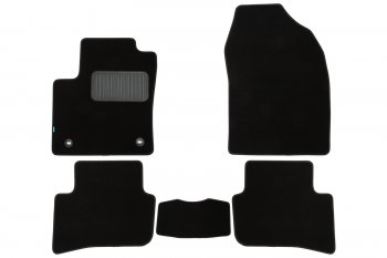 469 р. Коврики в салон Klever Premium TOYOTA C-HR 4WD 2016-2019, 2019-, кросс., 5 шт. (текстиль)  Тойота С Klever kvr03.048.101.22110kh  с доставкой в г. Вологда. Увеличить фотографию 1