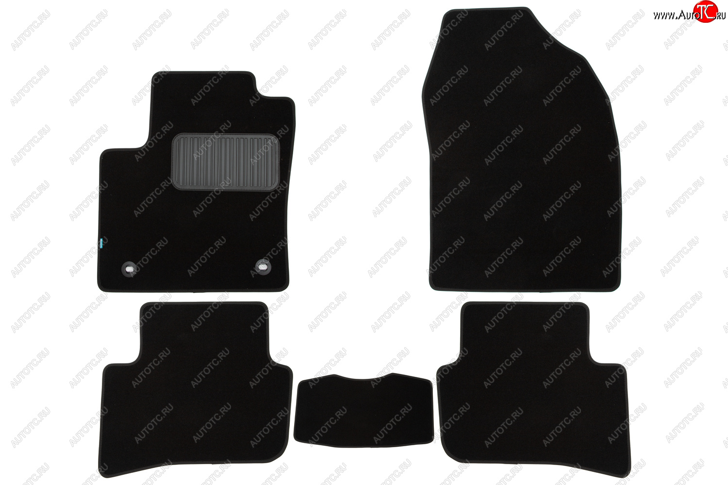 469 р. Коврики в салон Klever Premium TOYOTA C-HR 4WD 2016-2019, 2019-, кросс., 5 шт. (текстиль)  Тойота С Klever kvr03.048.101.22110kh  с доставкой в г. Вологда
