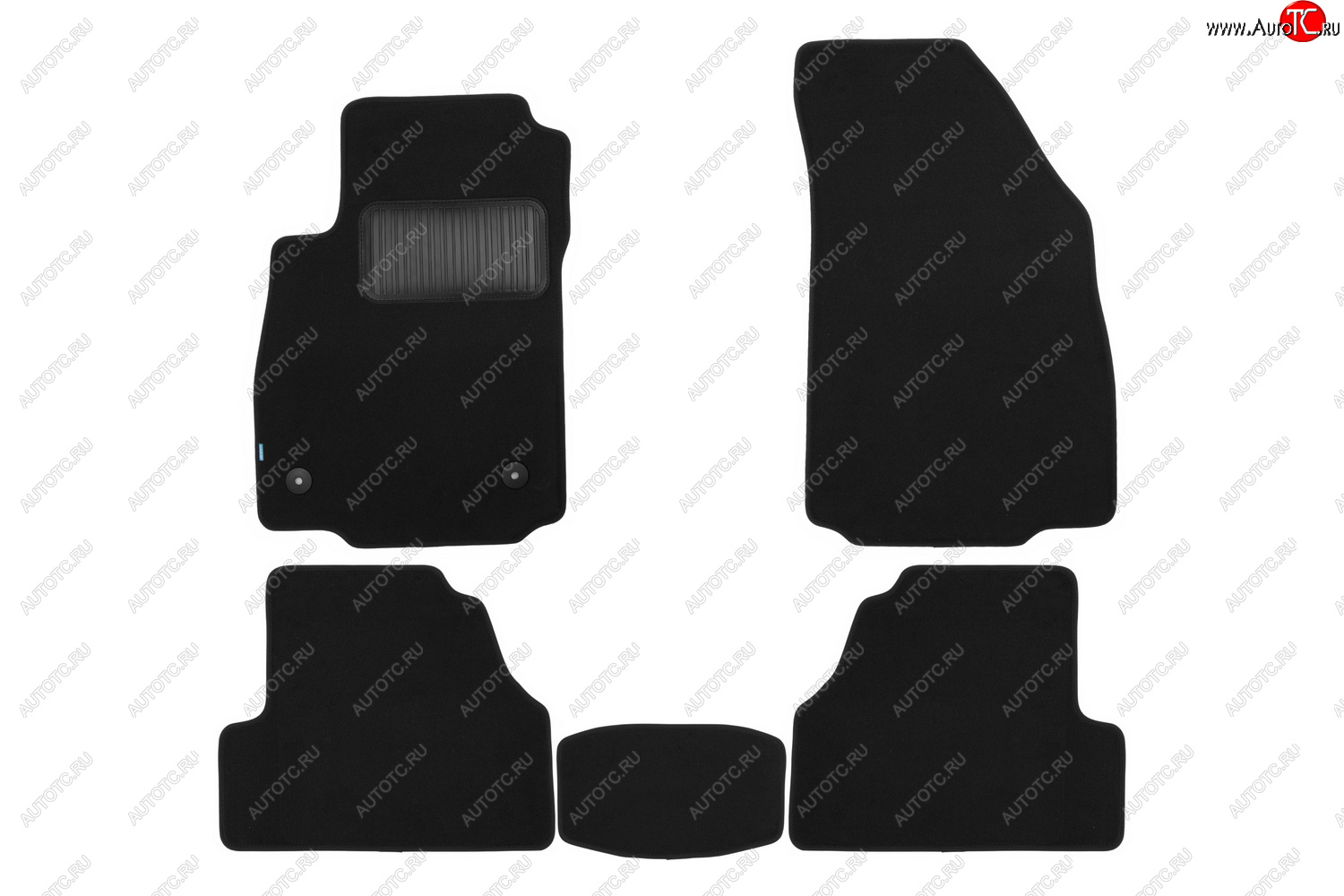 419 р. Коврики в салон Klever Premium OPEL Mokka 2012-2016, 2016-2019, кросс., 5 шт. (текстиль)  Опель Мок Klever kvr03373022110kh  с доставкой в г. Вологда