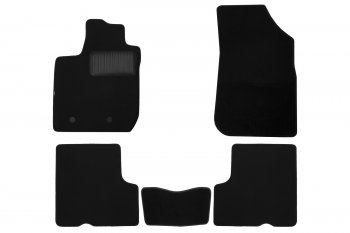9 549 р. Коврики в салон Klever Premium RENAULT Duster 2021-, кросс., 5 шт. (текстиль)  Рено Дастер Klever kvr05.041.052.22110kh  с доставкой в г. Вологда. Увеличить фотографию 1