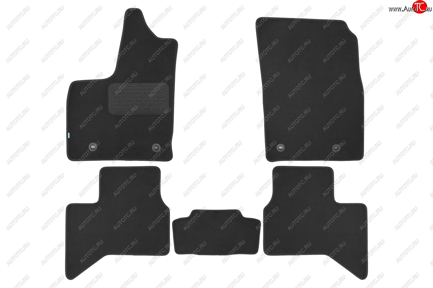 9 549 р. Коврики в салон Klever Premium TOYOTA Land Cruiser 300, 2021-, кросс., 5 шт. (текстиль)  Тойота Ленд крузер Klever kvr05.048.106.22110kh  с доставкой в г. Вологда