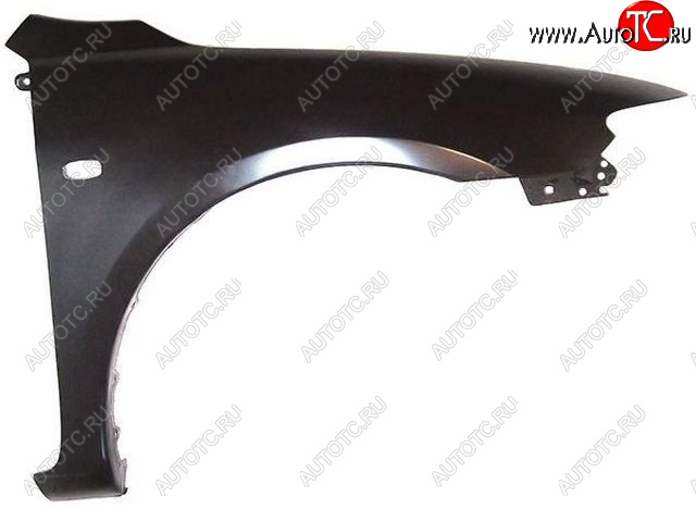 3 699 р. Правое крыло переднее (с отверстием под повторитель поворота, Тайвань) BodyParts Mazda 6 GG лифтбэк дорестайлинг (2002-2005) (Неокрашенное)  с доставкой в г. Вологда