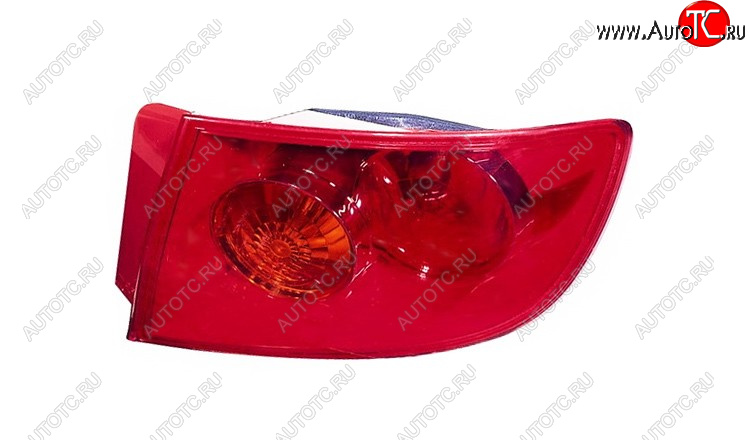 2 169 р. Правый фонарь задний (красный) BodyParts Mazda 3/Axela BK дорестайлинг седан (2003-2006)  с доставкой в г. Вологда