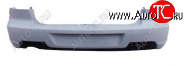 6 499 р. Бампер задний (V-2.0 Sport) BodyParts  Mazda 3/Axela  BK (2006-2009) рестайлинг седан (Неокрашенный)  с доставкой в г. Вологда