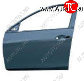 10 949 р. Левая дверь передняя BodyParts  Mazda 3/Axela  BL (2009-2013) дорестайлинг седан, рестайлинг седан (Неокрашенная)  с доставкой в г. Вологда