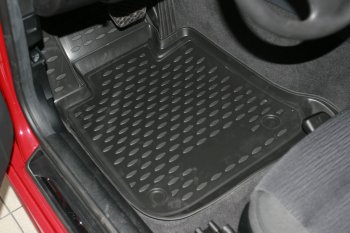 2 969 р. Коврики в салон Element (полиуретан) BMW 1 серия E81 хэтчбэк 3 дв. рестайлинг (2007-2012)  с доставкой в г. Вологда. Увеличить фотографию 2