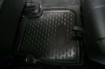 3 199 р. Коврики в салон Element (полиуретан) Land Rover Discovery 4 L319 (2009-2016)  с доставкой в г. Вологда. Увеличить фотографию 2