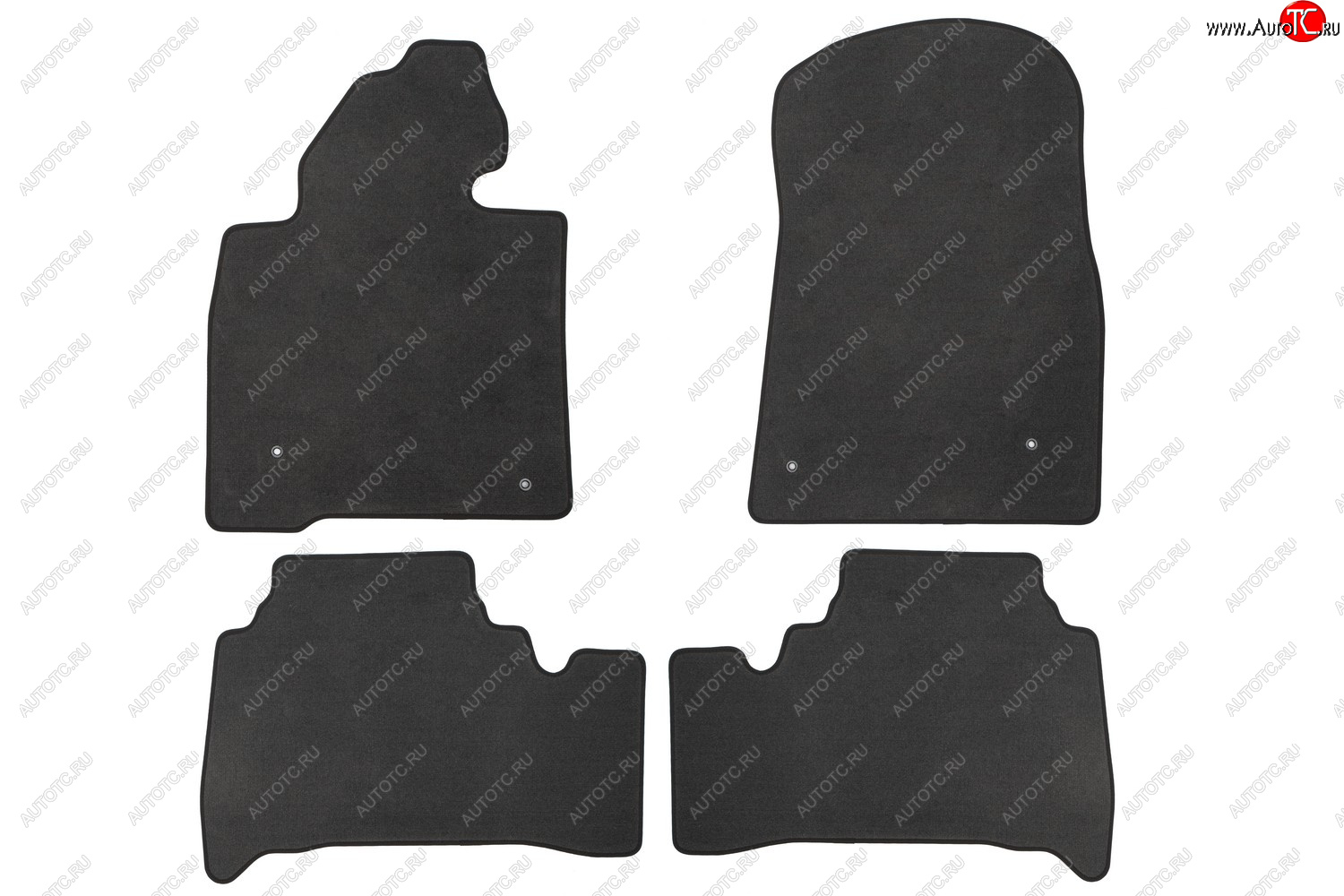 359 р. Коврики в салон Klever Econom TOYOTA Land Cruiser 200 2007-2012, 2012-2015, 2015-2021, внед., 4 шт.  Klever nld.klever01481701200k  с доставкой в г. Вологда