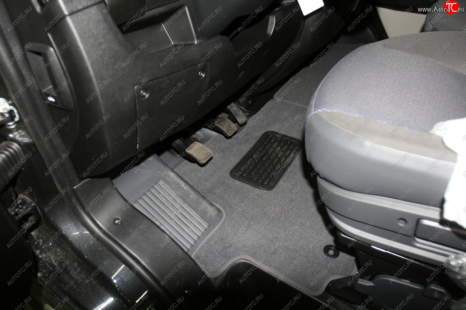 2 699 р. Комплект ковриков в салон (чёрные, текстиль) Element CITROEN Jumper 290 рестайлинг (2014-2022)  с доставкой в г. Вологда