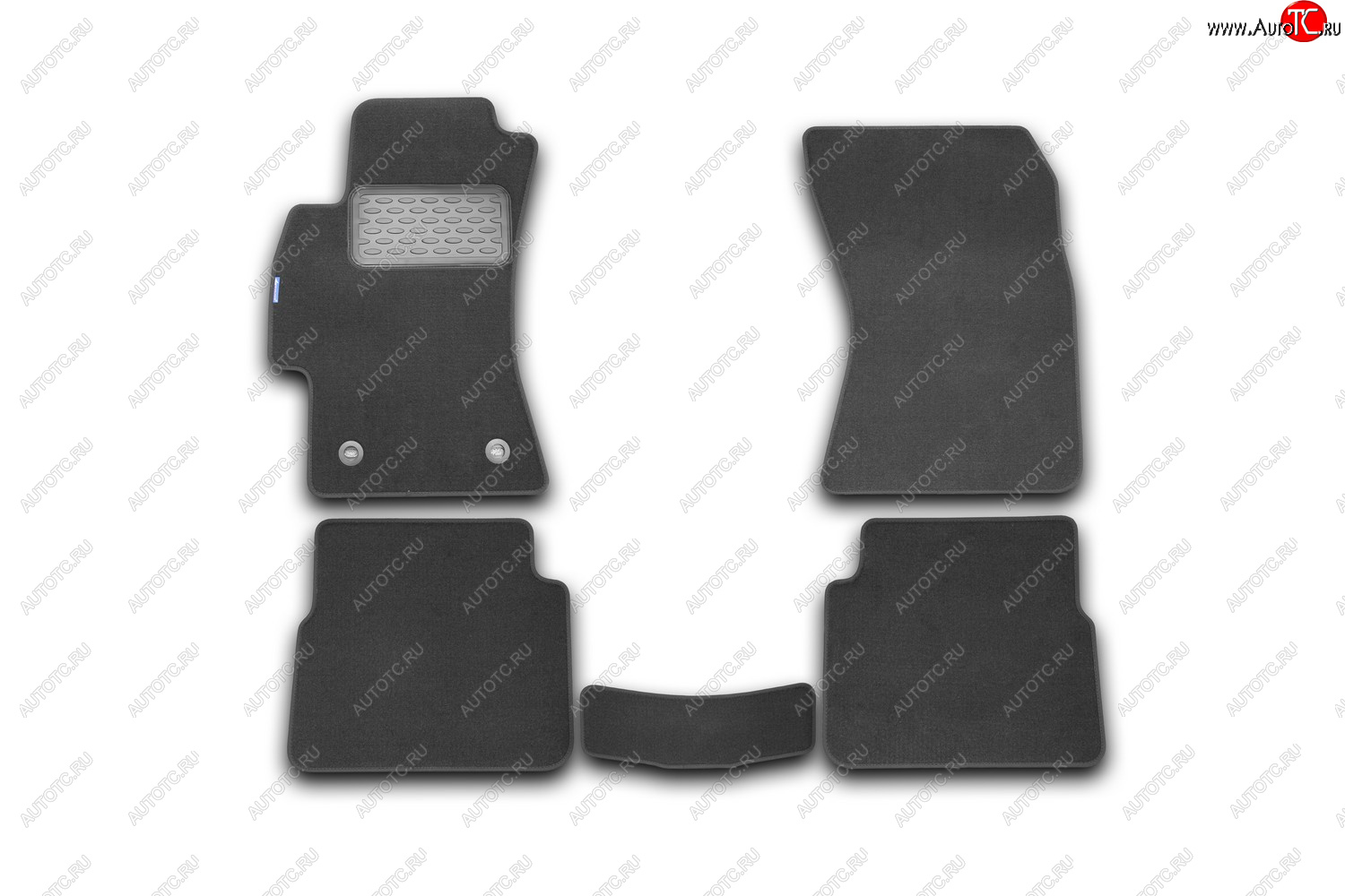 5 499 р. Коврики в салон подходят для SUBARU Impreza 2011-2015, 2015-2016, хб., 5 шт. (текстиль)  Субару Имп Autofamily nlt.46.13.22.110kh  с доставкой в г. Вологда