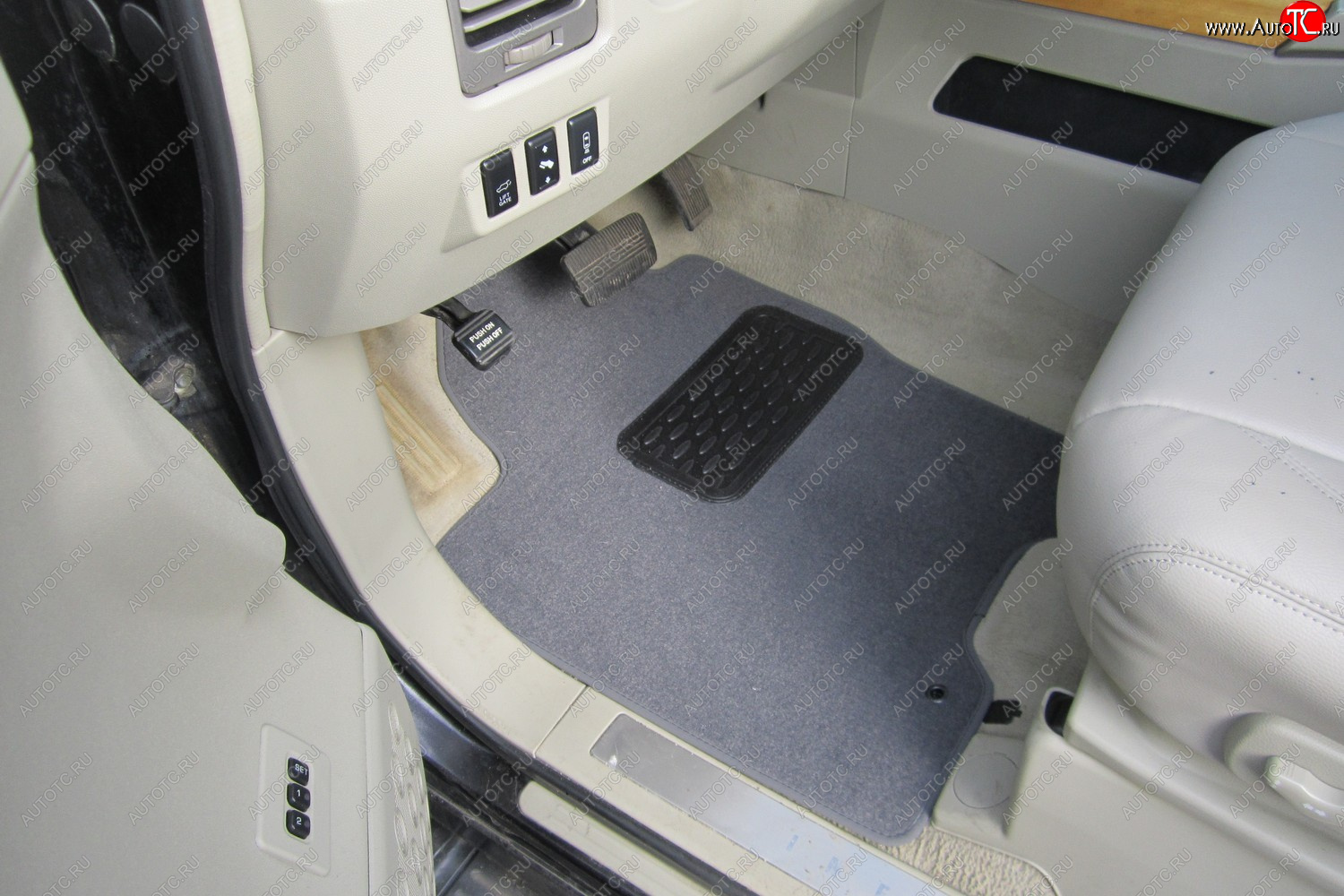 6 949 р. Коврики в салон INFINITI QX 56 АКПП 2004-2007, внед., 6 шт. (текстиль)  Инфинити КХ56 Autofamily nlt.76.02.11.110kh  с доставкой в г. Вологда