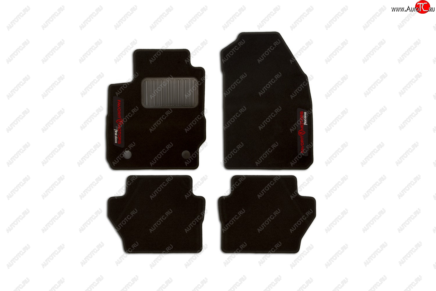 2 699 р. Коврики в салон FAVORIT MOTORS FORD Fiesta 2015->, хб., сед., 4 шт. (текстиль)  Форд Фиеста FORD orig.16.67.11.110khv  с доставкой в г. Вологда