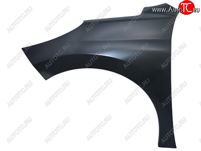 2 899 р. Левое крыло переднее (Тайвань) BodyParts Peugeot 207 WK универсал дорестайлинг (2006-2009) (Неокрашенное)  с доставкой в г. Вологда