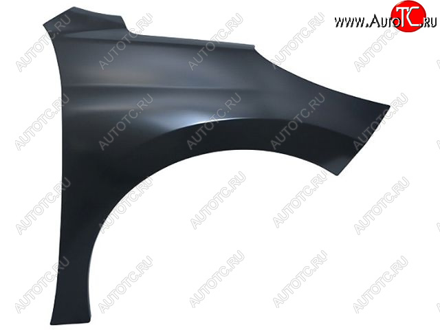 2 899 р. Правое крыло переднее (Тайвань) BodyParts Peugeot 207 WK универсал дорестайлинг (2006-2009) (Неокрашенное)  с доставкой в г. Вологда