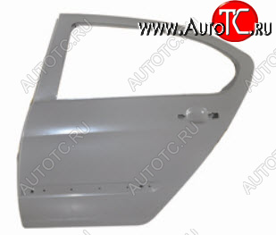 9 499 р. Левая дверь задняя (с отверстием под молдинг) BodyParts  Peugeot 408 (2015-2022) рестайлинг (Неокрашенная)  с доставкой в г. Вологда