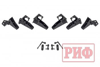 73 659 р. Защита порогов с подножкой РИФ Jeep Wrangler JL 3 дв. дорестайлинг (2018-2024)  с доставкой в г. Вологда. Увеличить фотографию 11