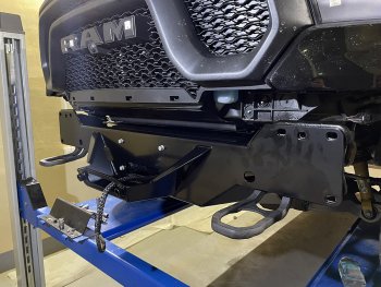 17 099 р. Площадка под лебёдку РИФ (в штатный бампер)  Haval H5 (2020-2023) рестайлинг  с доставкой в г. Вологда. Увеличить фотографию 6