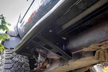 46 849 р. Защита порогов с подножкой РИФ Toyota Hilux N80, N90, N100, N110 дорестайлинг (1988-1991)  с доставкой в г. Вологда. Увеличить фотографию 10
