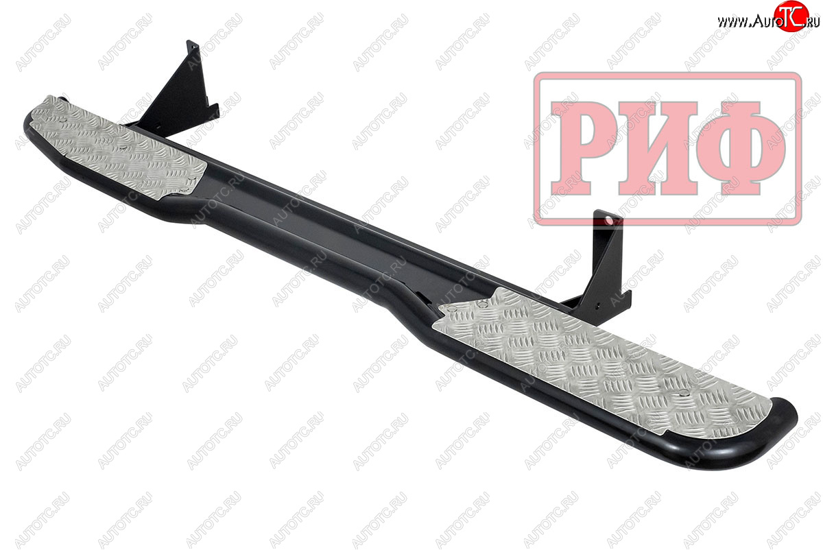 46 849 р. Защита порогов с подножкой РИФ Toyota Hilux N80, N90, N100, N110 дорестайлинг (1988-1991)  с доставкой в г. Вологда