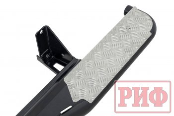 46 849 р. Защита порогов с подножкой РИФ Toyota Hilux N80, N90, N100, N110 дорестайлинг (1988-1991)  с доставкой в г. Вологда. Увеличить фотографию 3