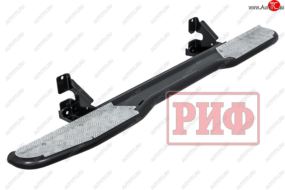 48 179 р. Защита порогов с подножкой РИФ Toyota Land Cruiser Prado J120 (2002-2009)  с доставкой в г. Вологда
