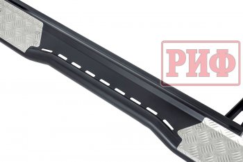 48 179 р. Защита порогов с подножкой РИФ Toyota Land Cruiser Prado J120 (2002-2009)  с доставкой в г. Вологда. Увеличить фотографию 4