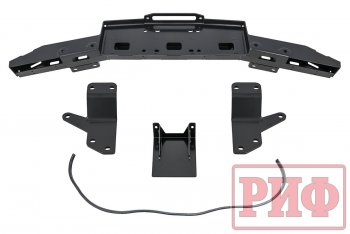 49 919 р. Площадка под лебёдку в штатный бампер РИФ  Toyota Land Cruiser  J300 (2021-2025) дорестайлинг  с доставкой в г. Вологда. Увеличить фотографию 2