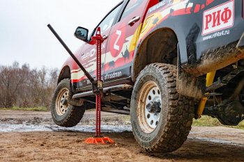 46 999 р. Защита порогов с подножкой РИФ Isuzu D-Max RT85 DoubleCab дорестайлинг (2011-2017)  с доставкой в г. Вологда. Увеличить фотографию 7