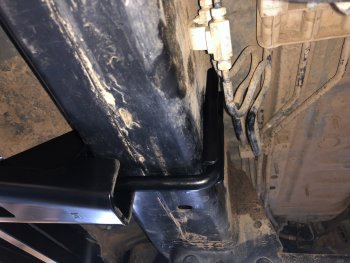 46 949 р. Защита порогов с подножкой РИФ Toyota Fortuner AN160 дорестайлинг (2015-2020)  с доставкой в г. Вологда. Увеличить фотографию 5