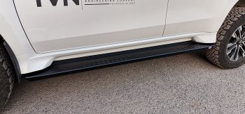 55 239 р. Защита порогов с подножкой РИФ Mitsubishi Pajero Sport QF рестайлинг (2019-2022)  с доставкой в г. Вологда. Увеличить фотографию 5