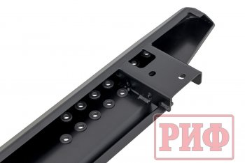 55 239 р. Защита порогов с подножкой РИФ Mitsubishi Pajero Sport QF рестайлинг (2019-2022)  с доставкой в г. Вологда. Увеличить фотографию 6
