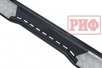 46 849 р. Защита порогов с подножкой РИФ Mitsubishi L200 4  рестайлинг (2013-2016)  с доставкой в г. Вологда. Увеличить фотографию 7