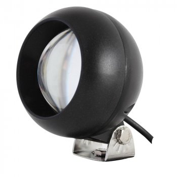 5 699 р. Светодиодная фара водительского света РИФ 106 мм 25W LED РИФ sm-613f  с доставкой в г. Вологда. Увеличить фотографию 2