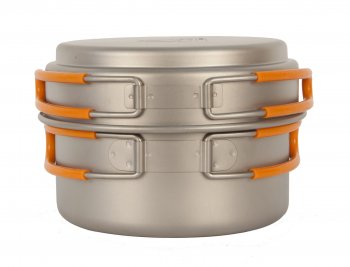 4 999 р. Кастрюля с крышкой 800 мл Kovea NZ Titanium Cookware 800 мл. KOVEA ts-012  с доставкой в г. Вологда. Увеличить фотографию 2