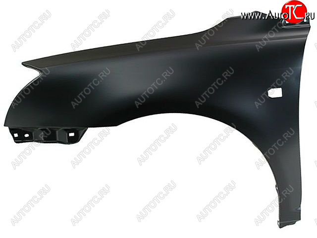 4 199 р. Левое крыло переднее (с отверстием под повторитель поворота, Тайвань) BodyParts  Toyota Avensis ( T250 седан,  T250 универсал) (2003-2006) дорестайлинг (Неокрашенное)  с доставкой в г. Вологда