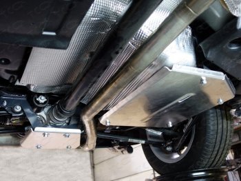 Защита бака (4WD, алюминий) TCC Jeep Renegade 1 BU дорестайлинг (2014-2020)