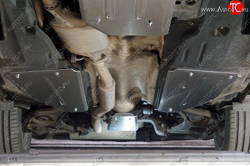 9 299 р. Защита бака (4WD 3D, алюминий, 2 штуки) TCC GENESIS GV80 JK1 (2020-2022)  с доставкой в г. Вологда