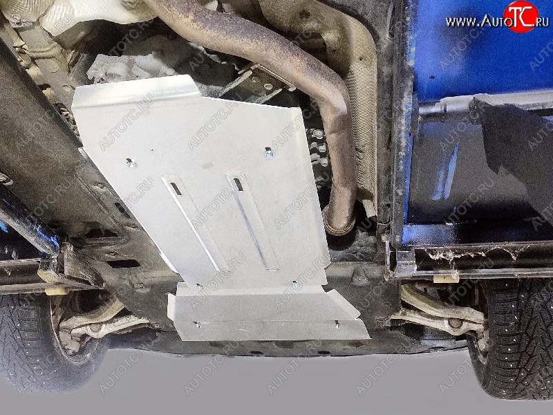 6 299 р. Защита АКПП и раздатки (4WD 2L, алюминий, 4мм) TCC GENESIS GV80 JK1 (2020-2022)  с доставкой в г. Вологда