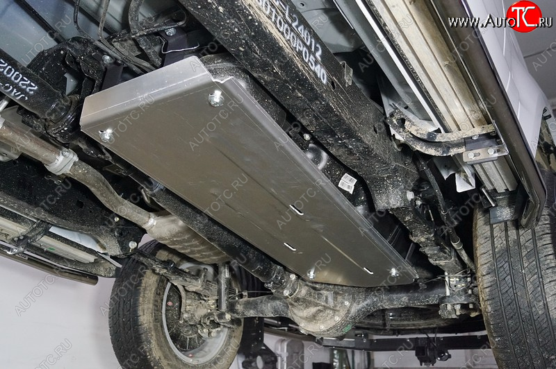 8 249 р. Защита бака (4WD. 2.0T бензин, алюминий) 4мм JAC T6 пикап (2018-2024)  с доставкой в г. Вологда