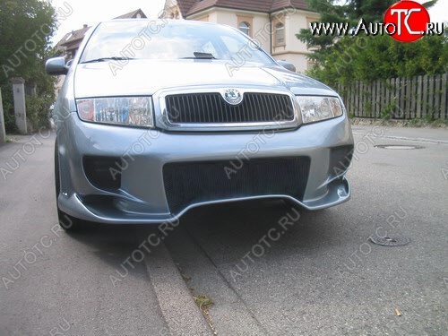 24 599 р. Передний бампер Formula Skoda Fabia Mk1 седан рестайлинг (2004-2008)  с доставкой в г. Вологда