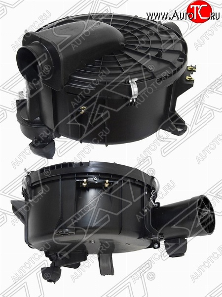 1 669 р. Корпус воздушного фильтра SAT  Skoda Fabia ( Mk2,  Mk3) (2007-2018), Skoda Octavia  A5 (2004-2008), Skoda Rapid ( NH3,  NH1) (2012-2020), Volkswagen Jetta  A6 (2011-2018), Volkswagen Polo ( 5,  Mk6) (2009-2022)  с доставкой в г. Вологда