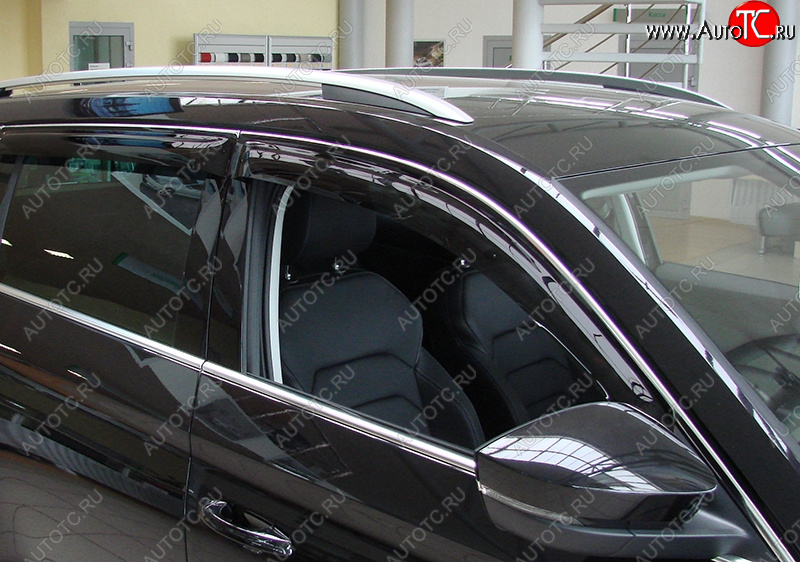 3 399 р. Дефлектора окон SIM Skoda Kodiaq NU7 дорестайлинг (2017-2021)  с доставкой в г. Вологда