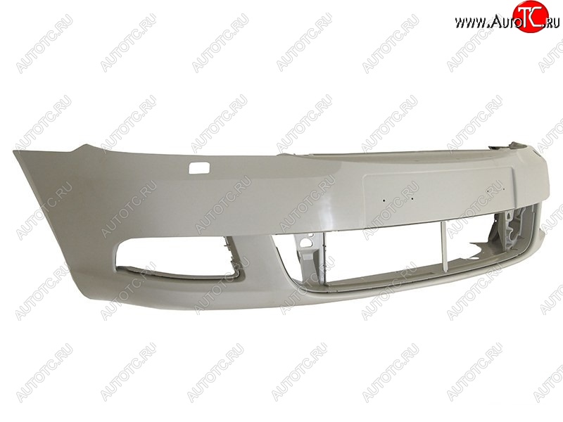 4 399 р. Передний бампер SAT (под омыватели) Skoda Octavia A5 рестайлинг универсал (2008-2013) (Неокрашенный)  с доставкой в г. Вологда