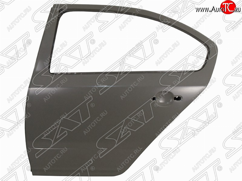 21 749 р. Левая дверь задняя SAT  Skoda Octavia  A5 (2004-2013) дорестайлинг лифтбэк, лифтбэк рестайлинг (Неокрашенная)  с доставкой в г. Вологда