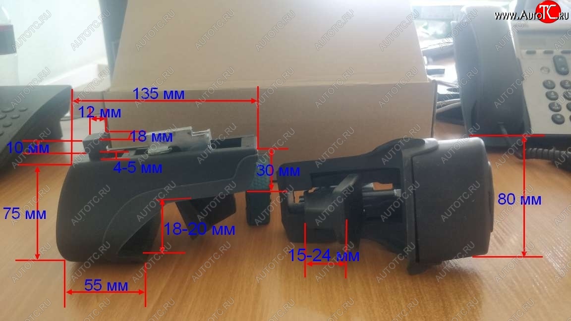 3 149 р. Комплект опор багажника для любого типа поперечин DELTA PARTNER (с замком) Lifan 630 (2013-2014)  с доставкой в г. Вологда