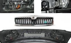 40 299 р. Передний бампер RS Style Skoda Octavia A5 дорестайлинг универсал (2004-2008) (Неокрашенный)  с доставкой в г. Вологда. Увеличить фотографию 3