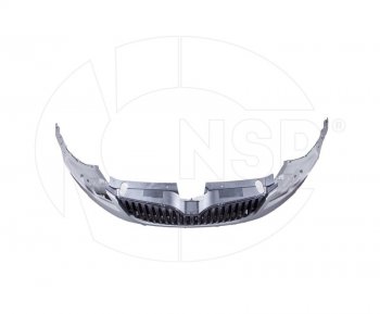 8 249 р. Бампер передний NSP (с решеткой радиатора, под омыватель) Skoda Octavia A7 дорестайлинг лифтбэк (2012-2017) (Неокрашенный)  с доставкой в г. Вологда. Увеличить фотографию 2