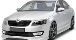 5 999 р. Пороги накладки CT Skoda Octavia A7 дорестайлинг лифтбэк (2012-2017) (Неокрашенные)  с доставкой в г. Вологда. Увеличить фотографию 2