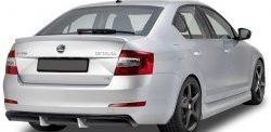 5 999 р. Пороги накладки CT Skoda Octavia A7 дорестайлинг лифтбэк (2012-2017) (Неокрашенные)  с доставкой в г. Вологда. Увеличить фотографию 3