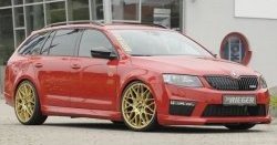 6 999 р. Пороги накладки R-Style Skoda Octavia A7 дорестайлинг лифтбэк (2012-2017) (Неокрашенные)  с доставкой в г. Вологда. Увеличить фотографию 6